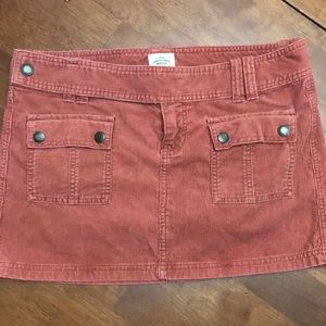 Abercrombie & Fitch corduroy skirt